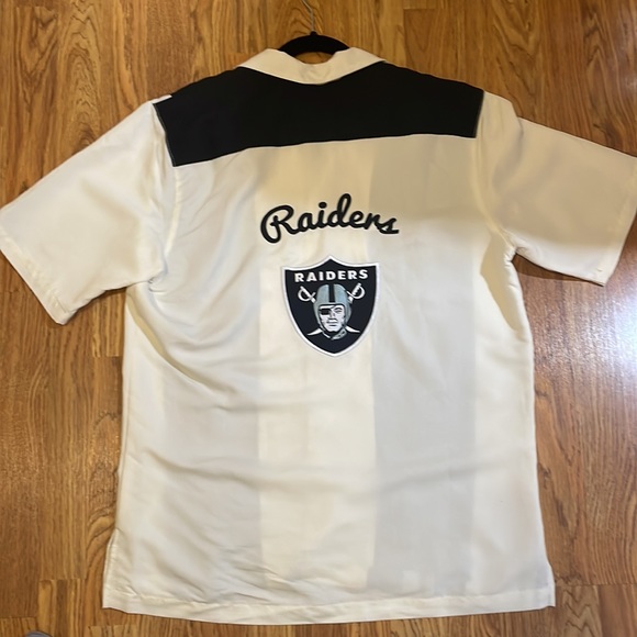 NWOT NFL team apparel Raiders men's short sleeve - Picture 4 of 8